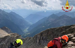 Formazza - Due escursionisti soccorsi sul monte Giove