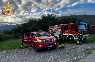 VCO - Vigili del Fuoco salvano quattro escursionisti dispersi tra Craveggia e Mergozzo