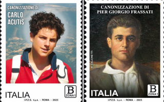 Due francobolli per i futuri santi Carlo Acutis e Pier Giorgio Frassati
