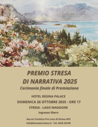 Premio Stresa 2025: ecco i cinque finalisti in corsa per la vittoria