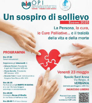 Verbania - Una giornata per celebrare la cura e la dignità fino all’ultimo respiro