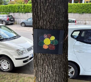 Omegna - Benvenuto ai turisti: targhette colorate lungo il lago grazie ai volontari