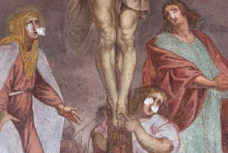 Baveno - Atti vandalici nel complesso monumentale della chiesa: danneggiato un affresco e abbattuta la croce esterna