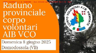Domodossola - Tutto pronto per il raduno provinciale del Corpo Volontari AIB VCO