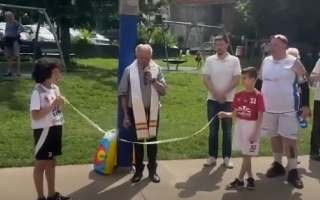 Omegna - A Cireggio inaugurati i nuovi parchi giochi: un investimento da 100mila euro per la comunità